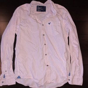 American eagle button down